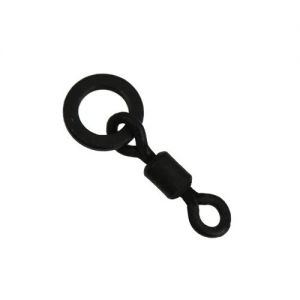 Mikroobratlík s krúžkom Covert Flexi Hook Swivels